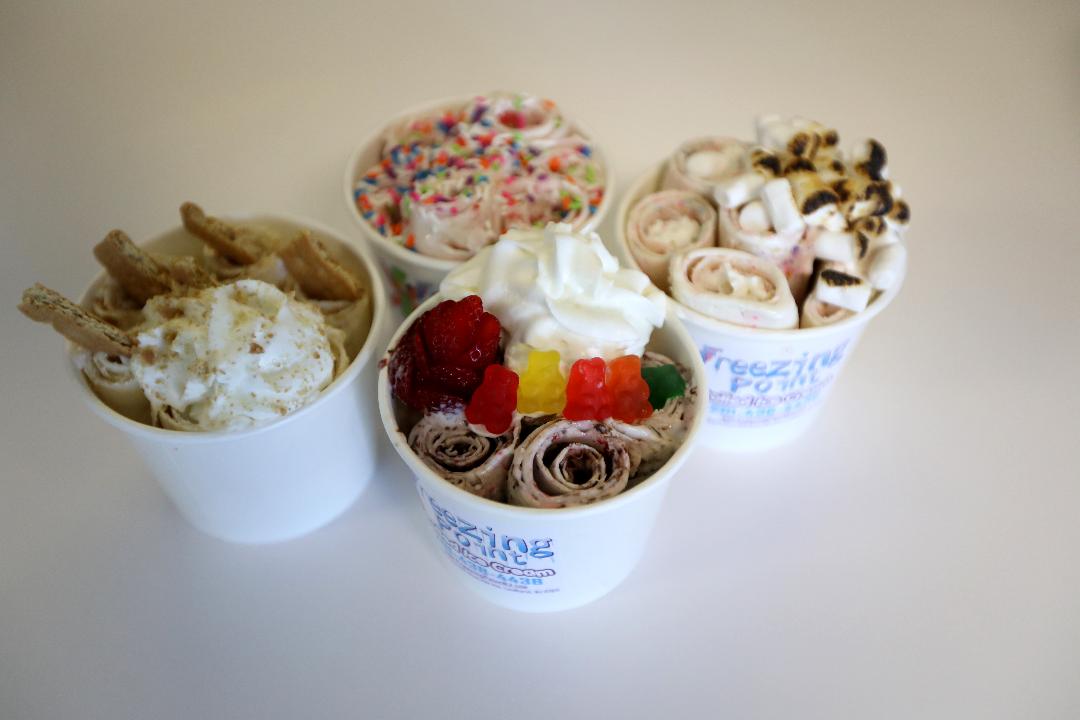 Where to get rolled ice cream in Central Pennsylvania