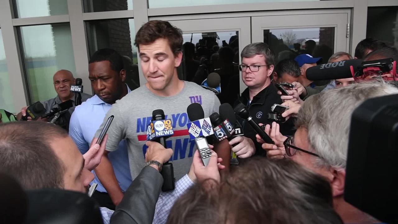 Eli Manning, Giants settle memorabilia lawsuit. Here's what we know 